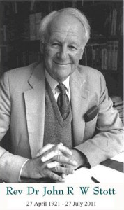 ENCOURAGING WORDS FROM DR. JOHN R.W. STOTT | Roger Willmore